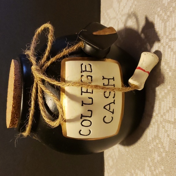 College Cash Money Jar NIB - 3/$15 - Picture 1 of 7